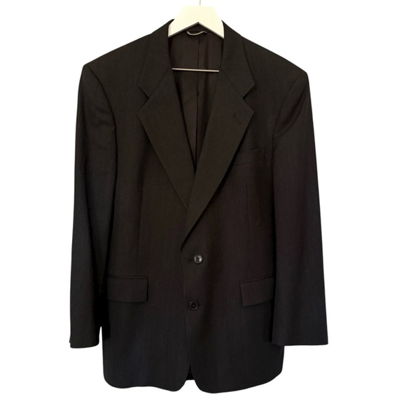 Vintage Christian Dior Monsieur Pure Virgin Wool Blazer Jacket Men’s Size 42S